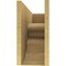 Ekena Millwork 11"W x 33"D x 22"H Classic Highland Rough Cedar Woodgrain TimberThane Corbel, Primed Tan CORUR11X33X22HLDRCPR - alternate 3